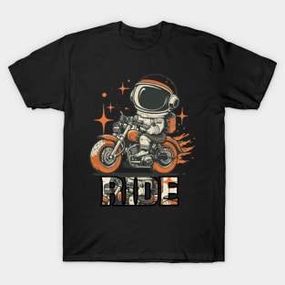 A Space Flight Driver Ride Bike T-Shirt